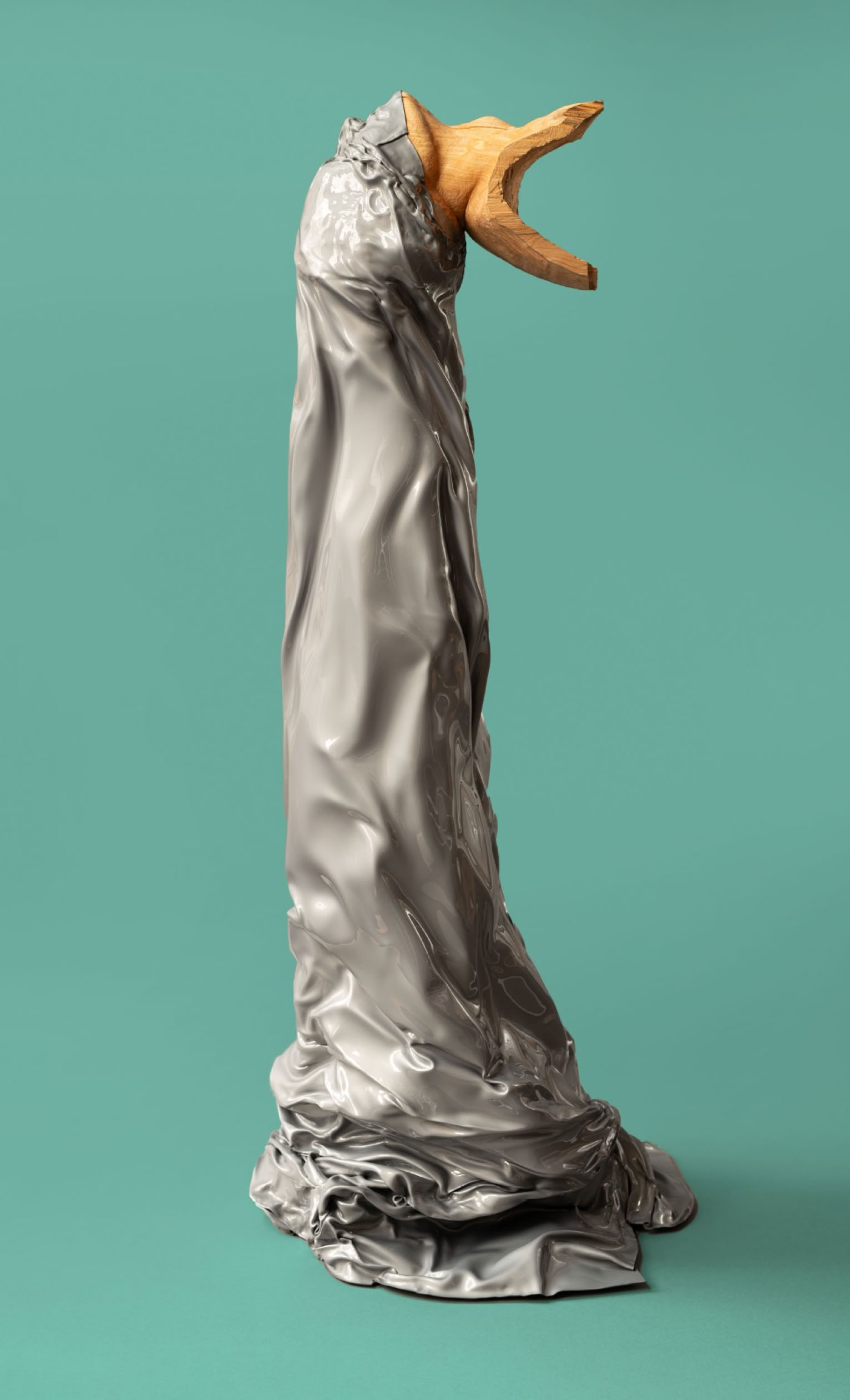 Sculpture in wood and plastic by jamie Frost