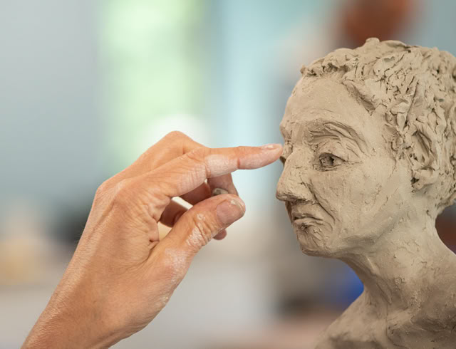 clay sculpture class