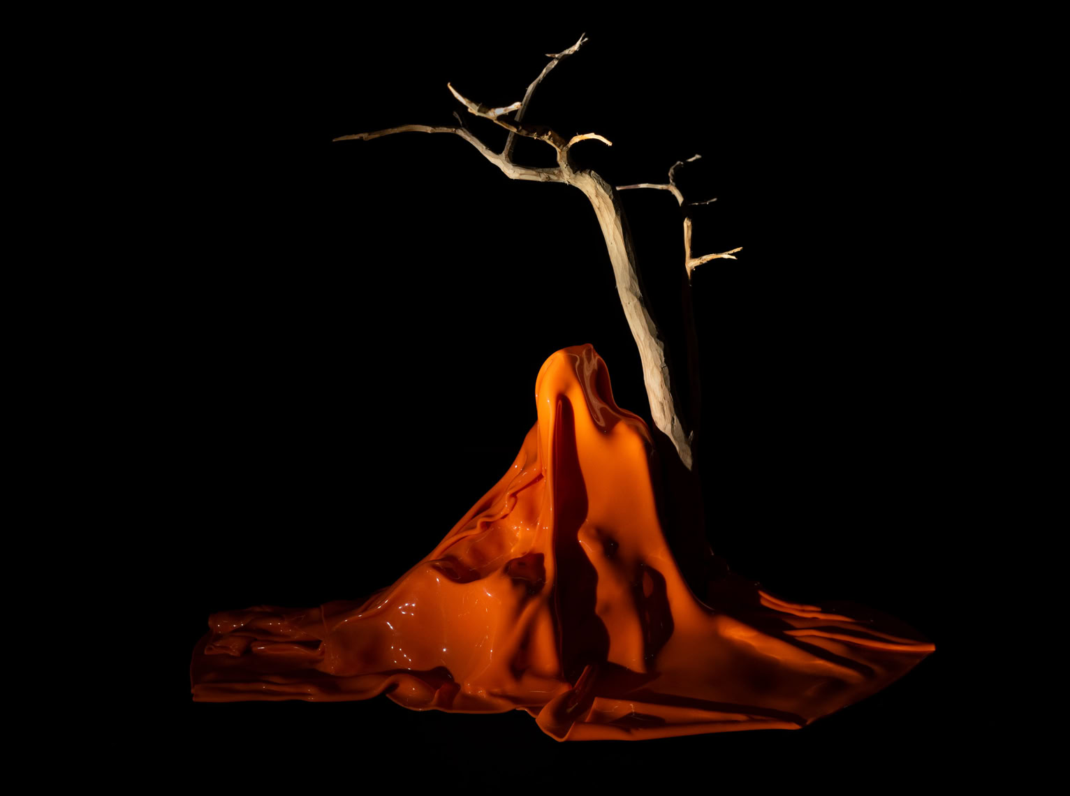Sculpture in wood and plastic by jamie Frost