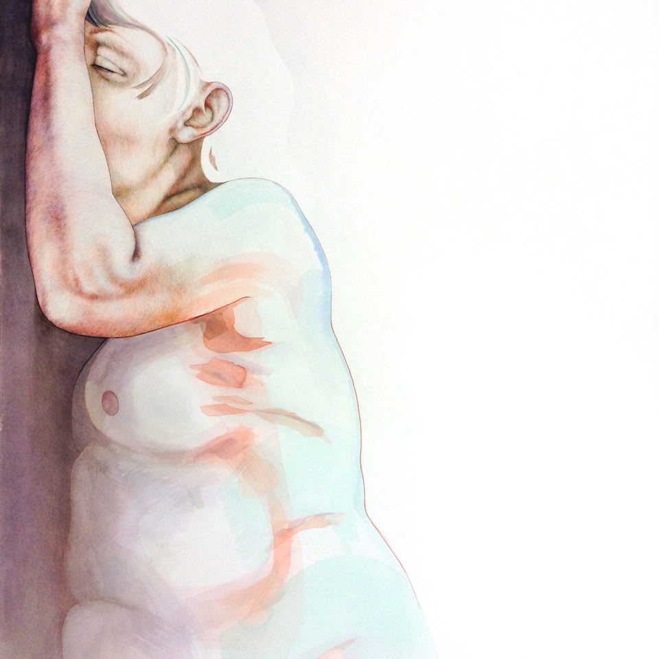 pen and watercolour drawing by Jamie Frost
